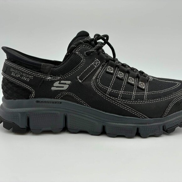 Skechers Summits AT Hands Free Slip-Ins – Black/Charcoal – Men’s Size 9 main image 4